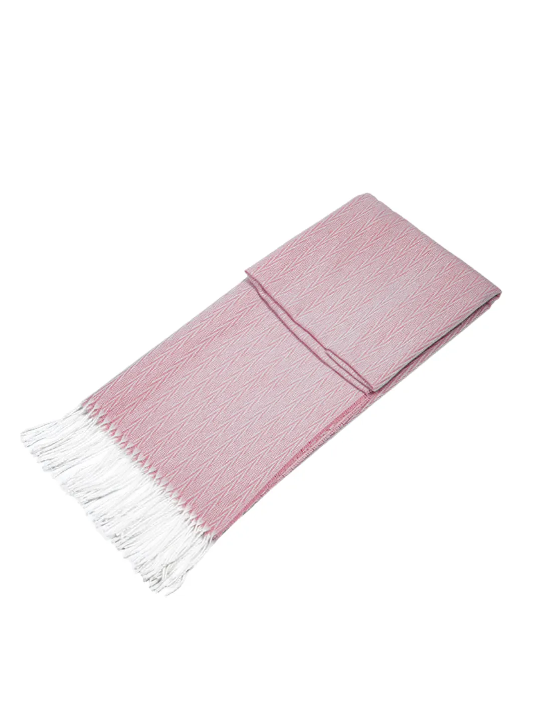 Herringbone Scarf - Pink