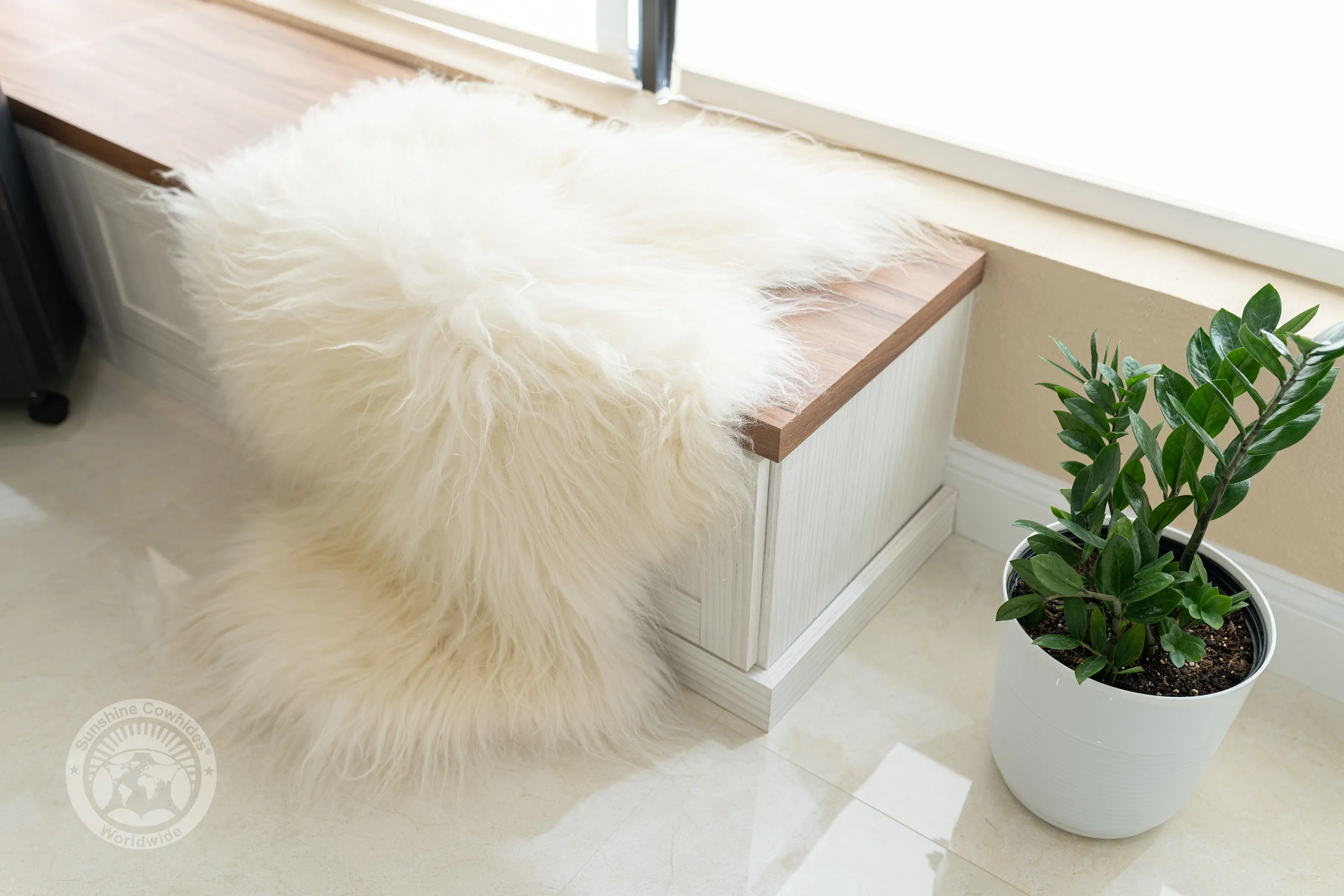 Icelandic Sheepskin - Natural White