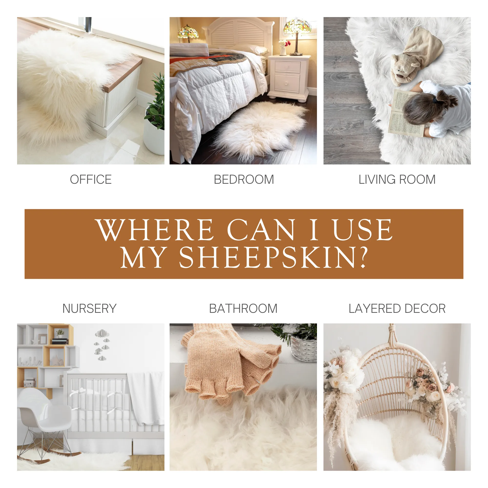 Icelandic Sheepskin - Natural White