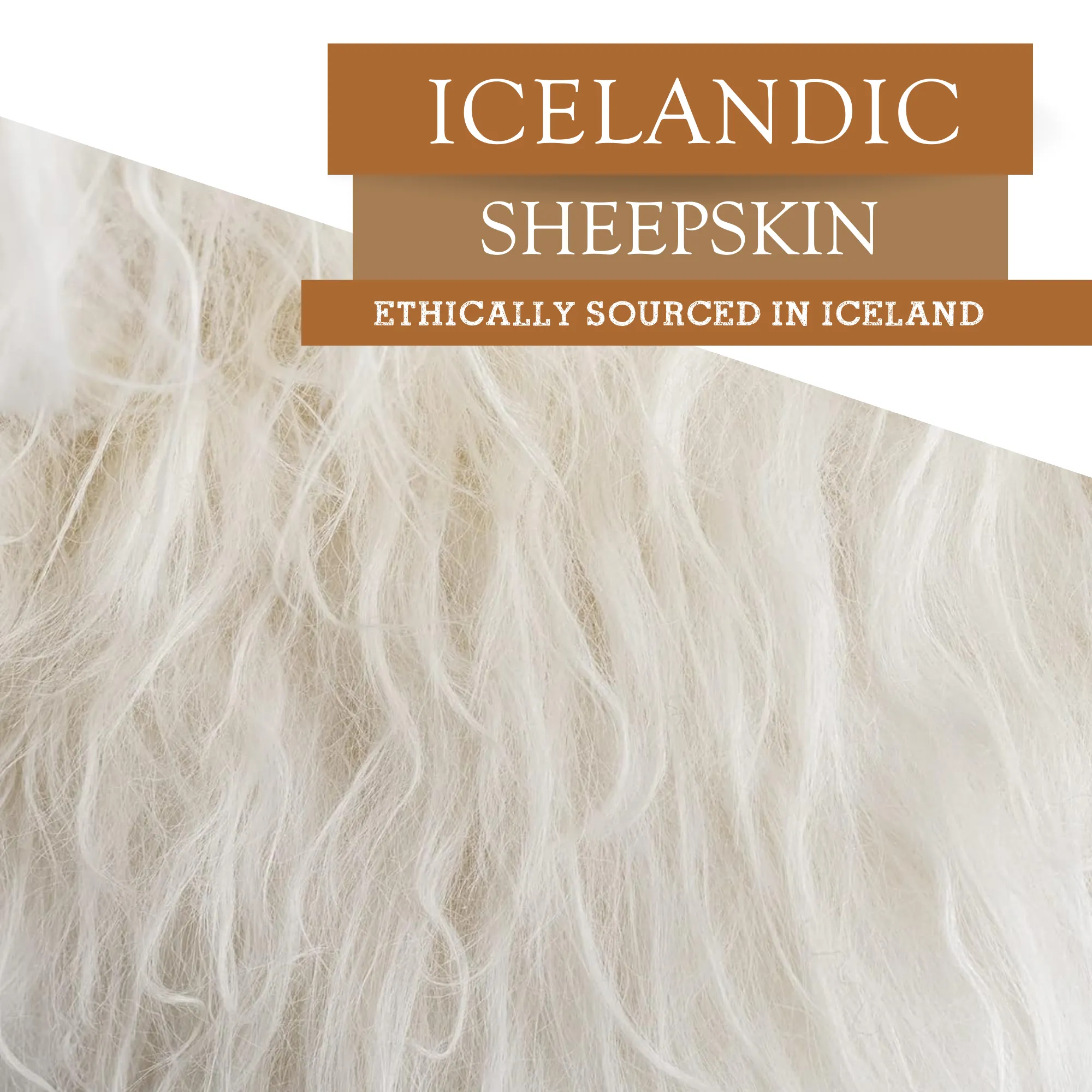 Icelandic Sheepskin - Natural White