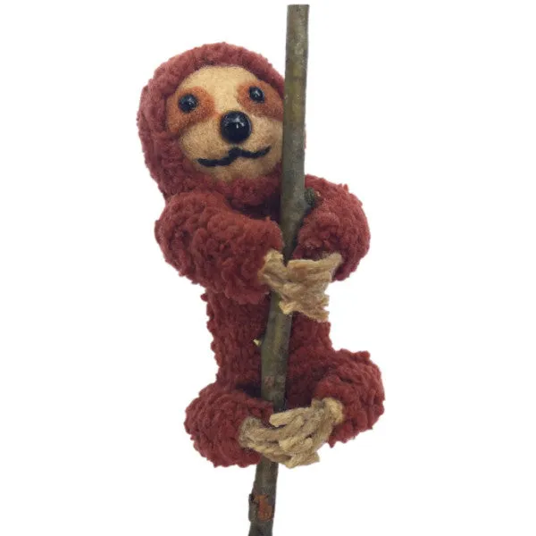 Kamibashi String Doll Keychain - Sammy the Sloth