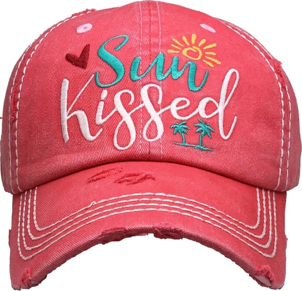 KBV1354 "Sun Kissed" Vintage Washed Baseball Cap