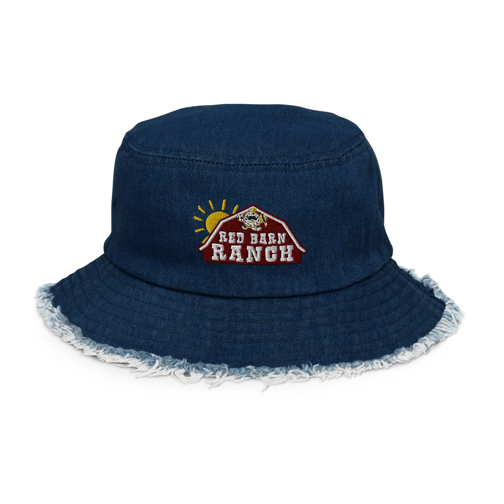 Kids After Hours Distressed Denim Bucket Hat - Red Barn Ranch