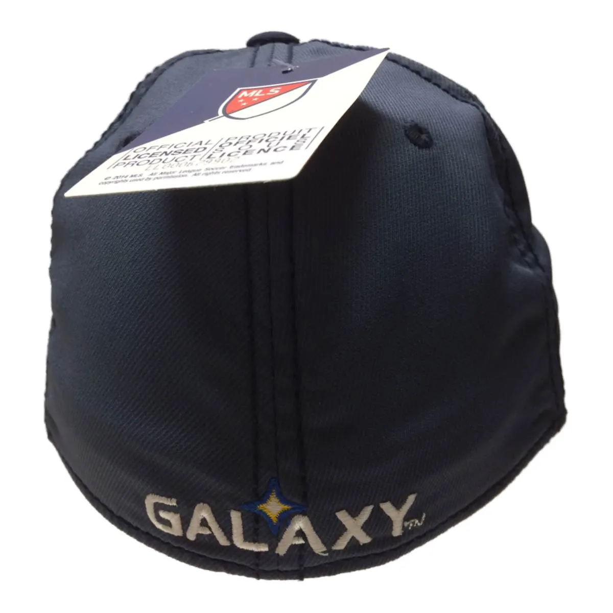 Los Angeles Galaxy Adidas FitMax70 Two-Toned Gray Structured Fitted Baseball Hat