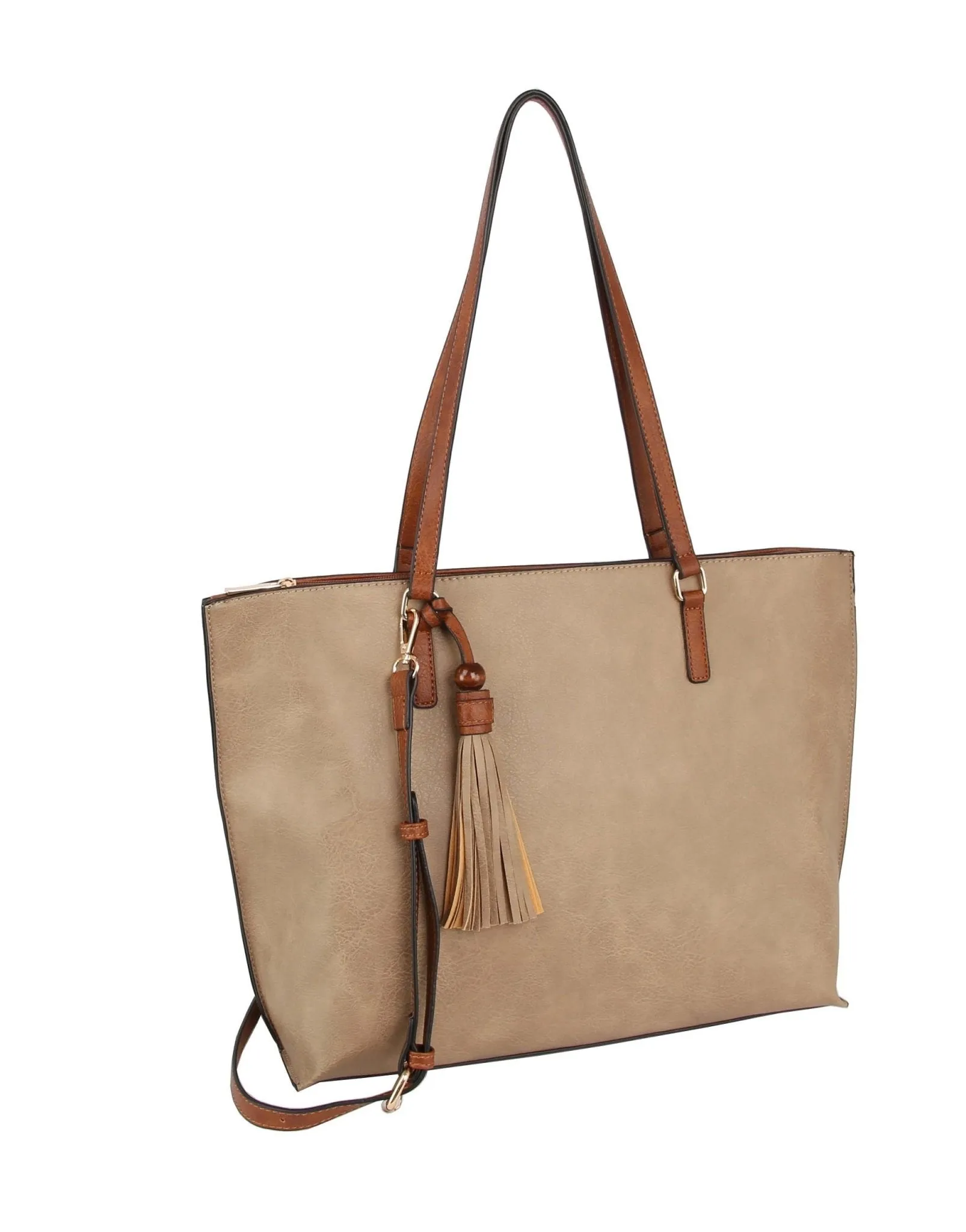 LQ306 Sandra Tote Bag With Tassel