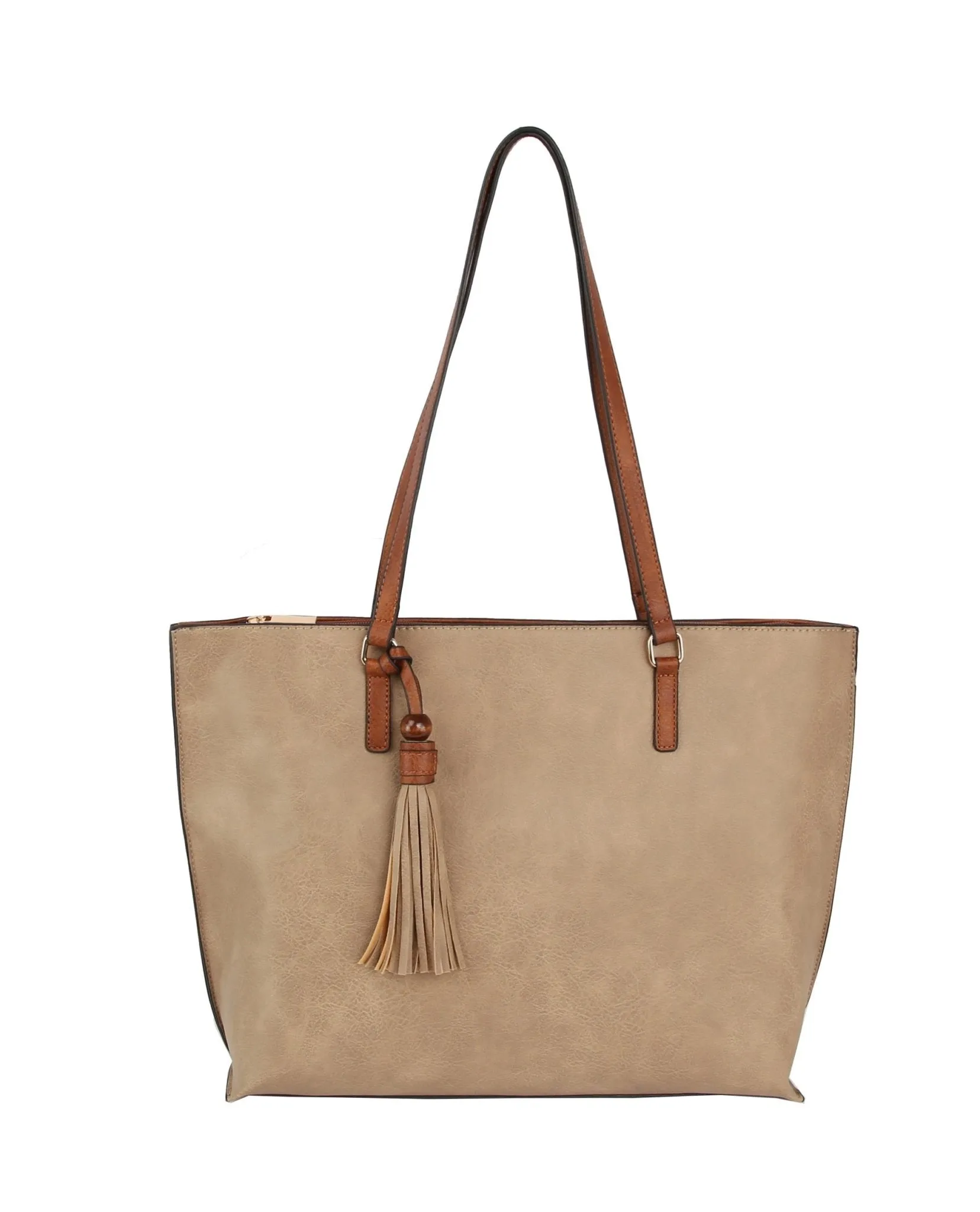 LQ306 Sandra Tote Bag With Tassel