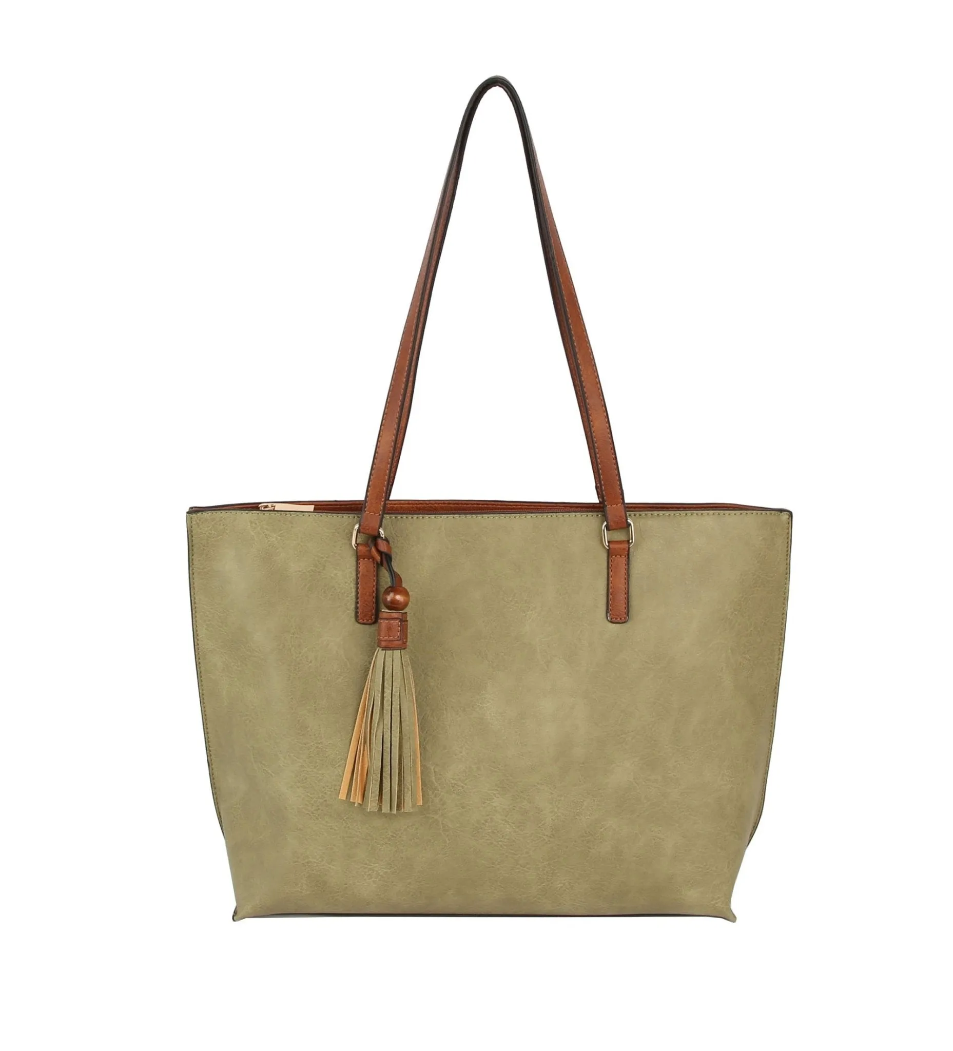 LQ306 Sandra Tote Bag With Tassel