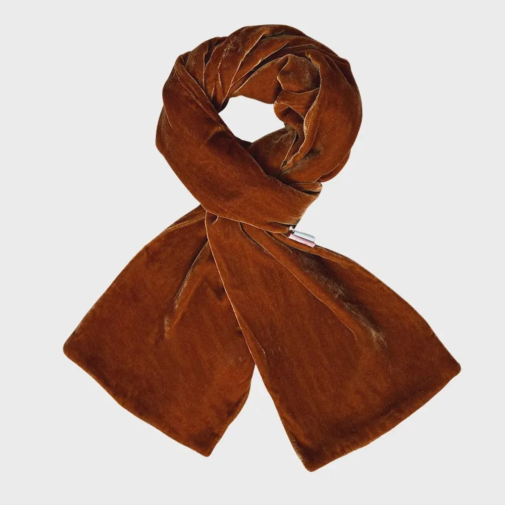 Lua Velvet Plain Colour Scarf (many colours)