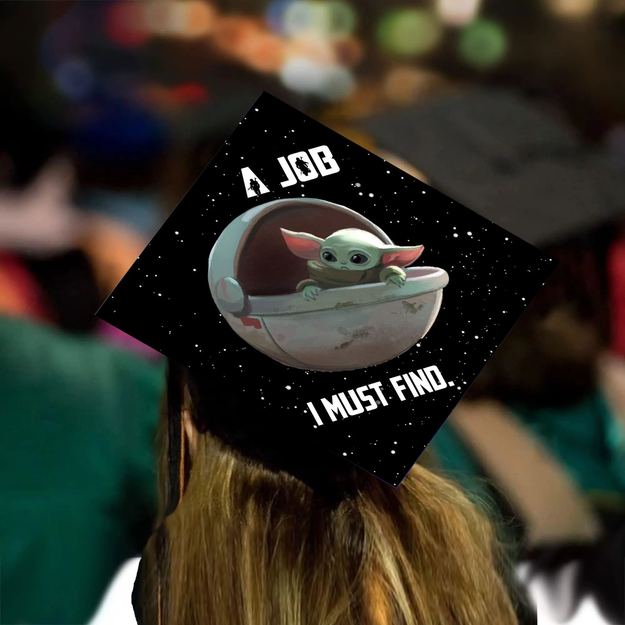 Mandalorian Grad Cap Tassel Topper