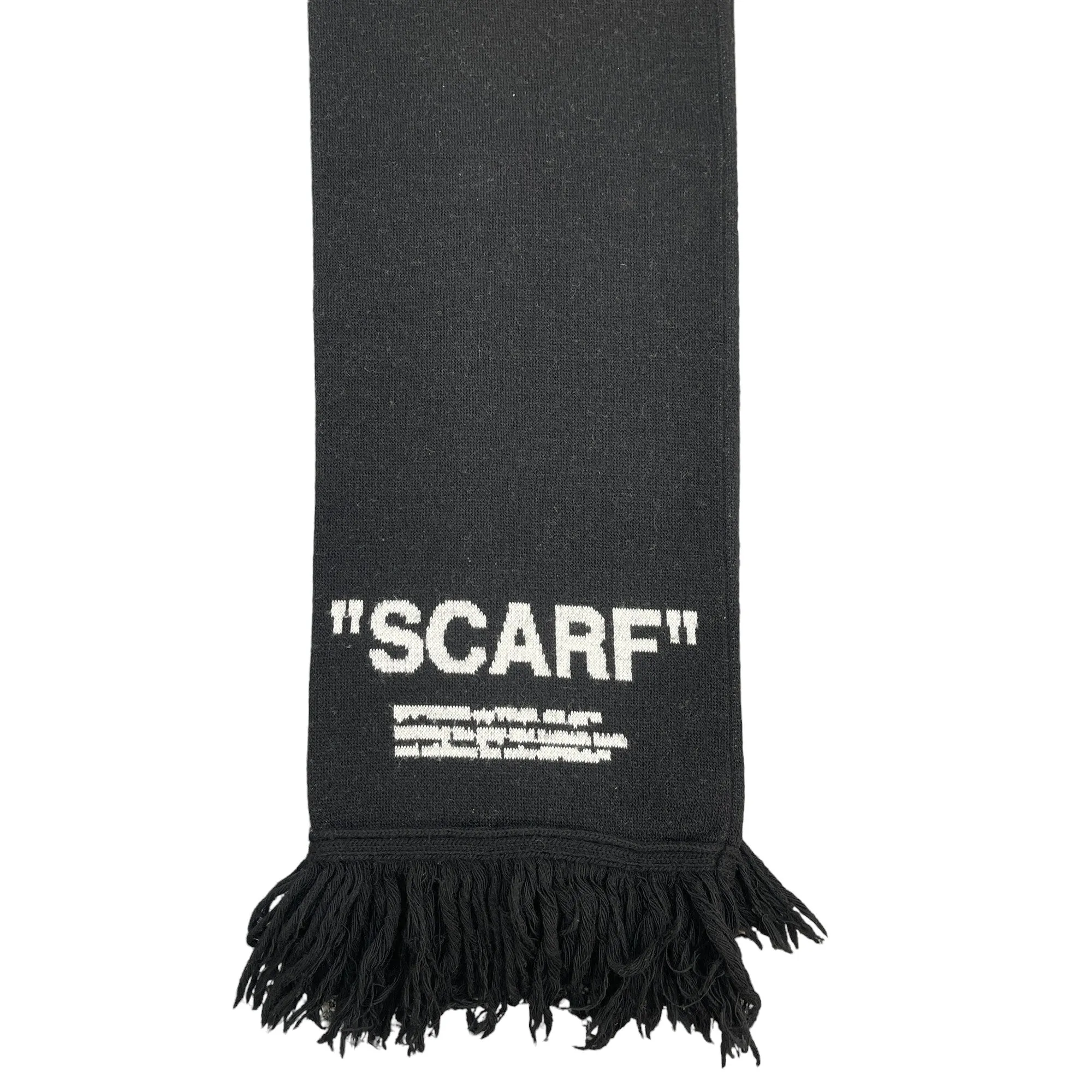 Men's Logo Scarf Black