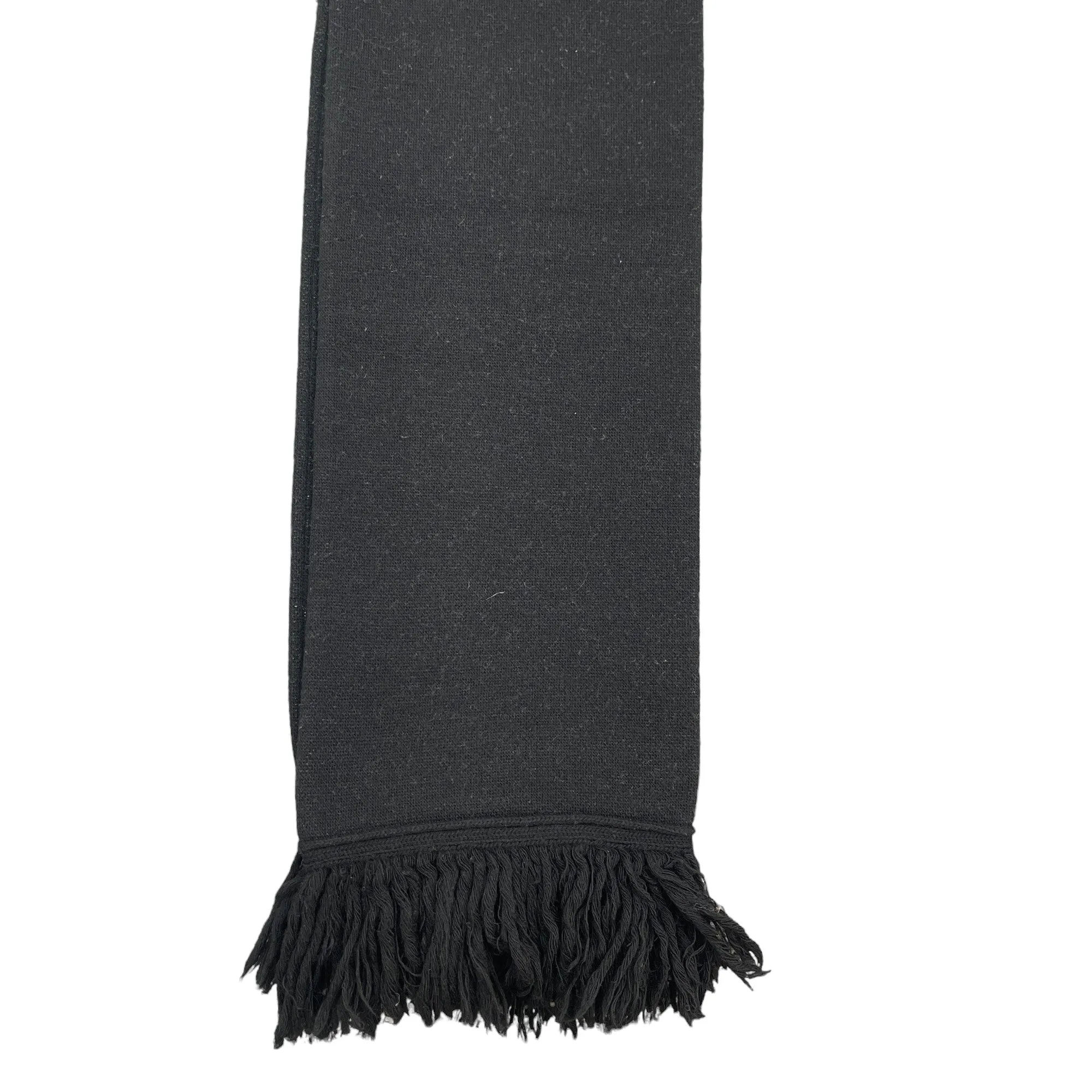 Men's Logo Scarf Black