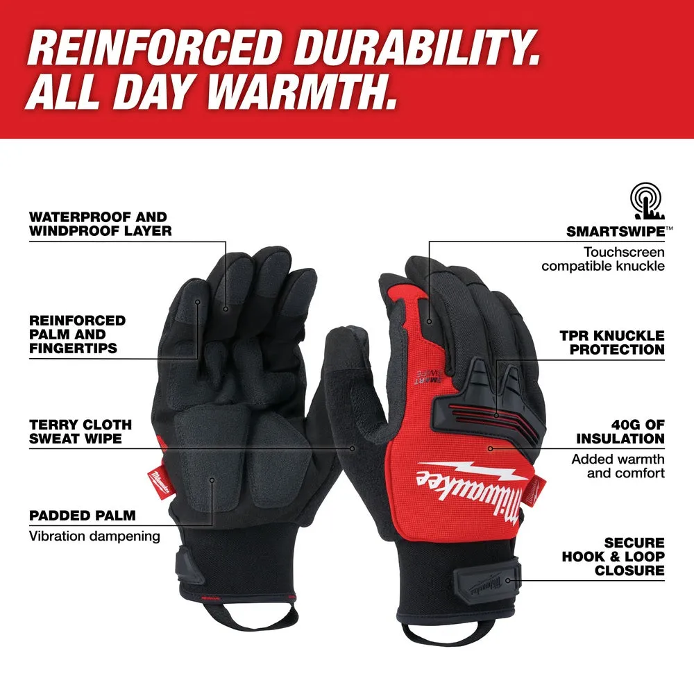 Milwaukee 48-73-0043 Winter Demolition Gloves – X-Large