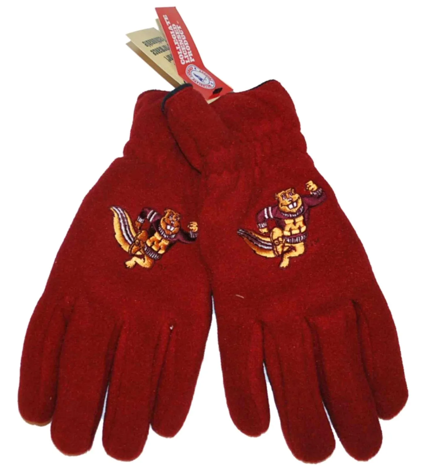 Minnesota Golden Gophers GII Maroon Fleece Casual Performance Gloves