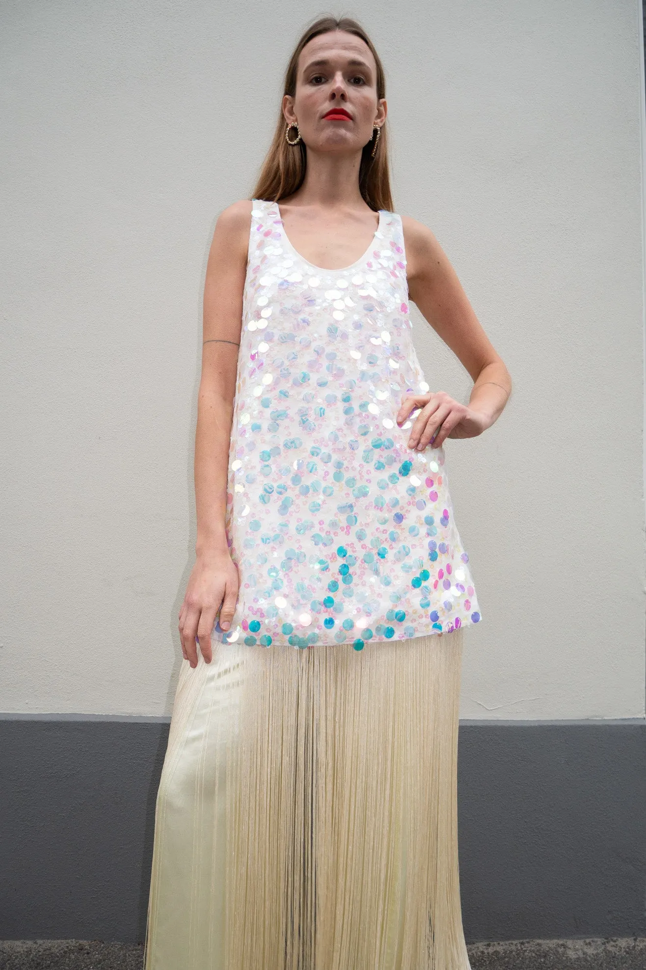 MR. LARKIN, Ophelia Mini Sequin Dress, Mermaid