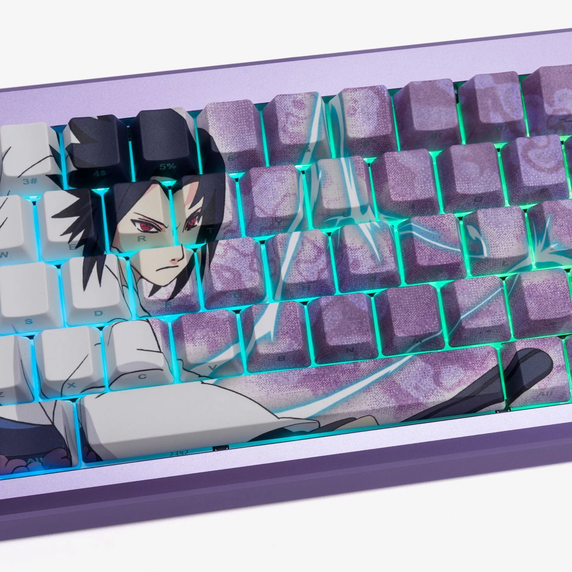 Naruto x HG Summit 65 Keyboard - Sasuke