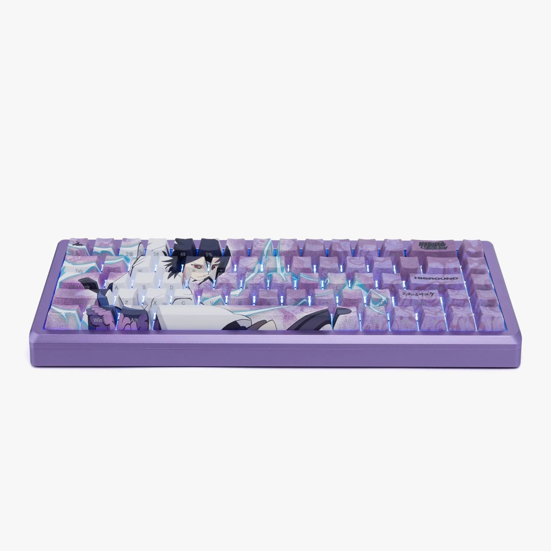 Naruto x HG Summit 65 Keyboard - Sasuke