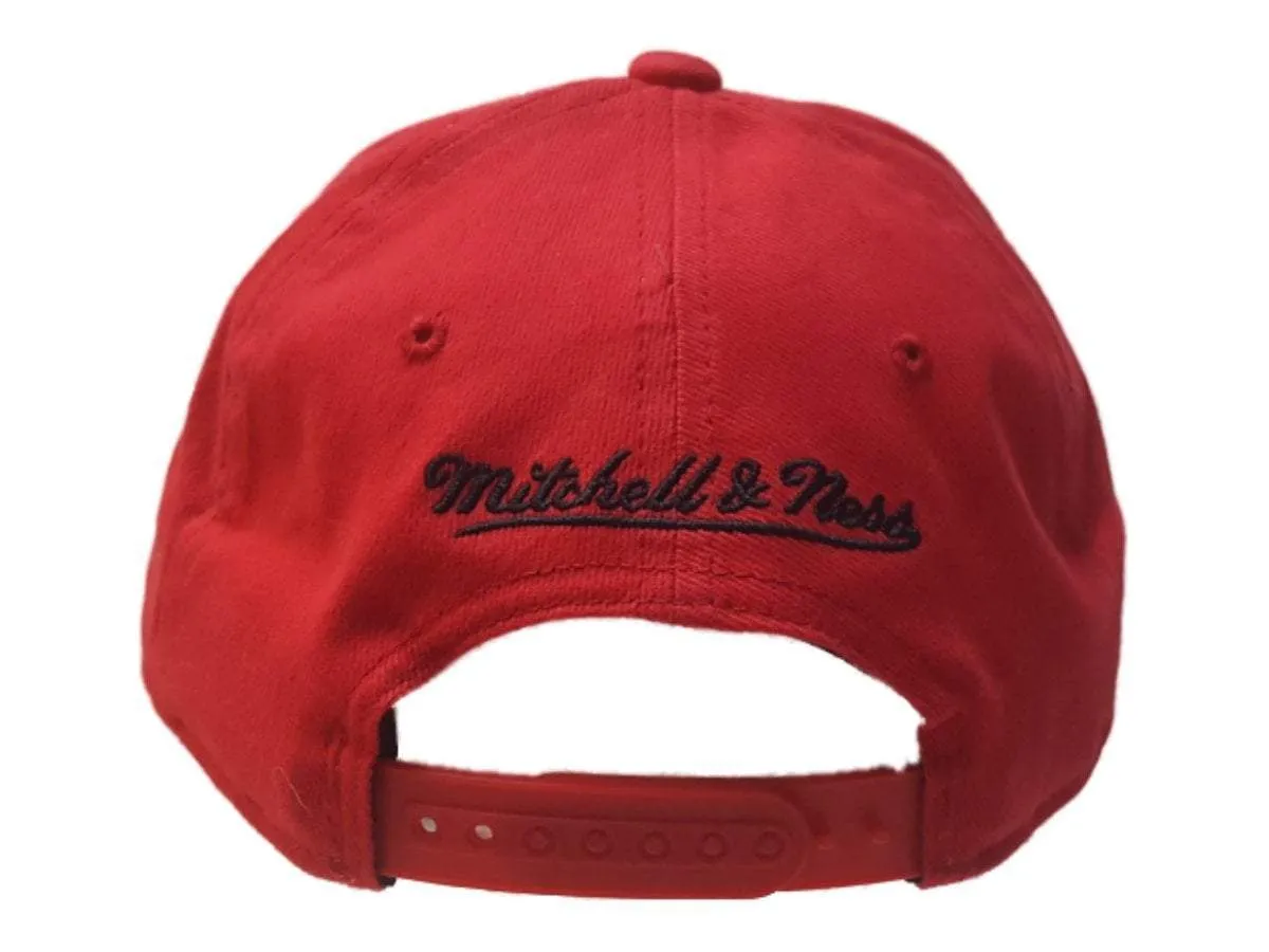 New Jersey Devils Mitchell & Ness Red Semi-Structured Adj. Baseball Hat Cap