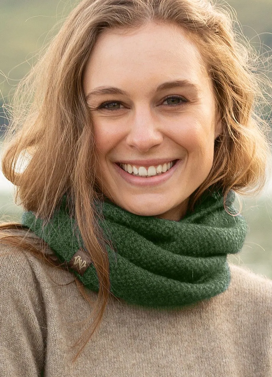 Noble Wilde Possum Merino Moss Neck Warmer