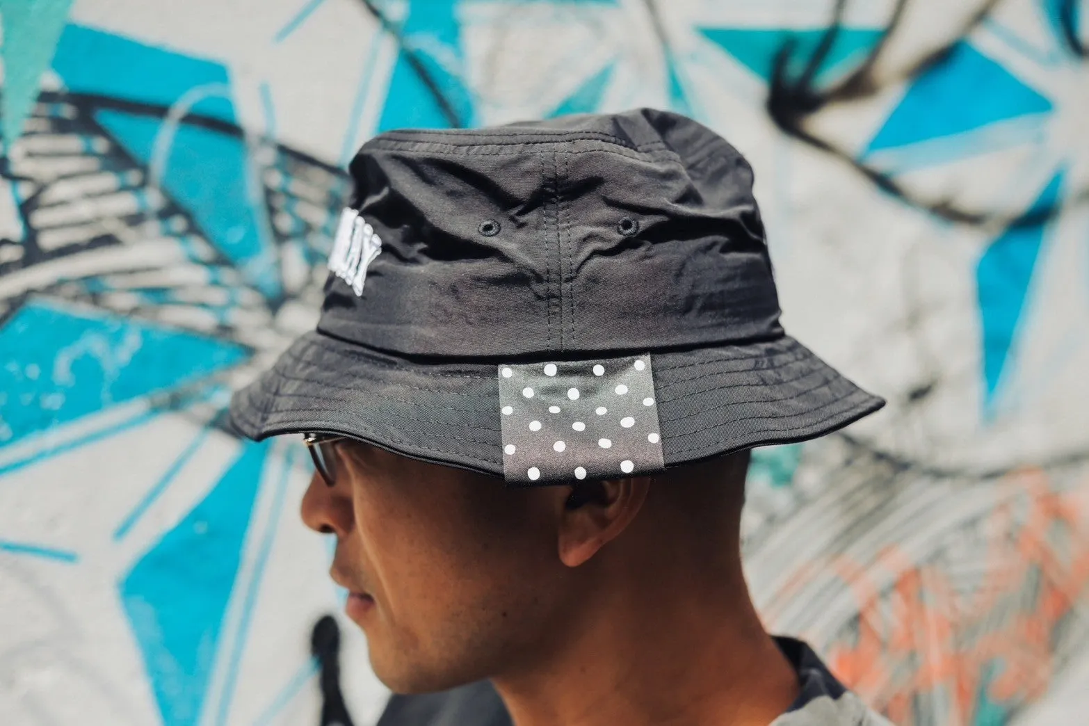 Nylon bucket hat