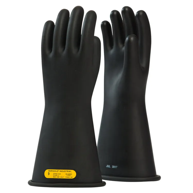 OEL Class 2 Rubber Gloves 14" - IRG-2-14-B