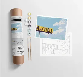 Paint by Number | Coloready | Roadside Vignette #1 | GIFT GUIDE