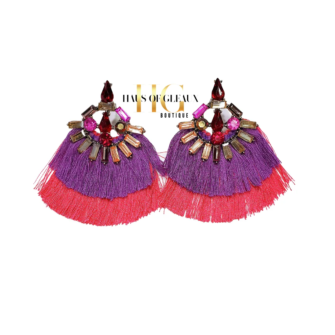 Parachute Tassel Earrings