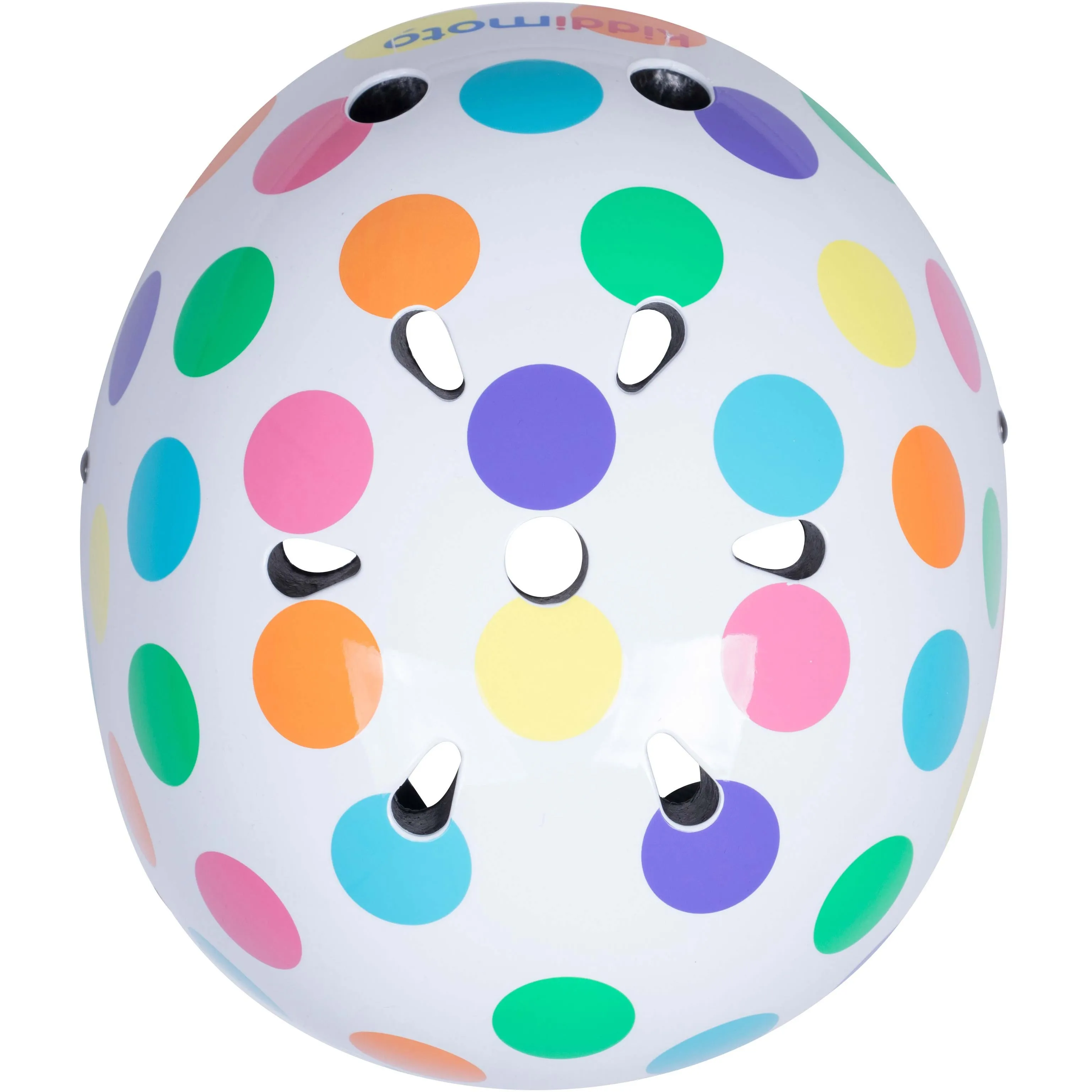 Pastel Dotty Bicycle Helmet