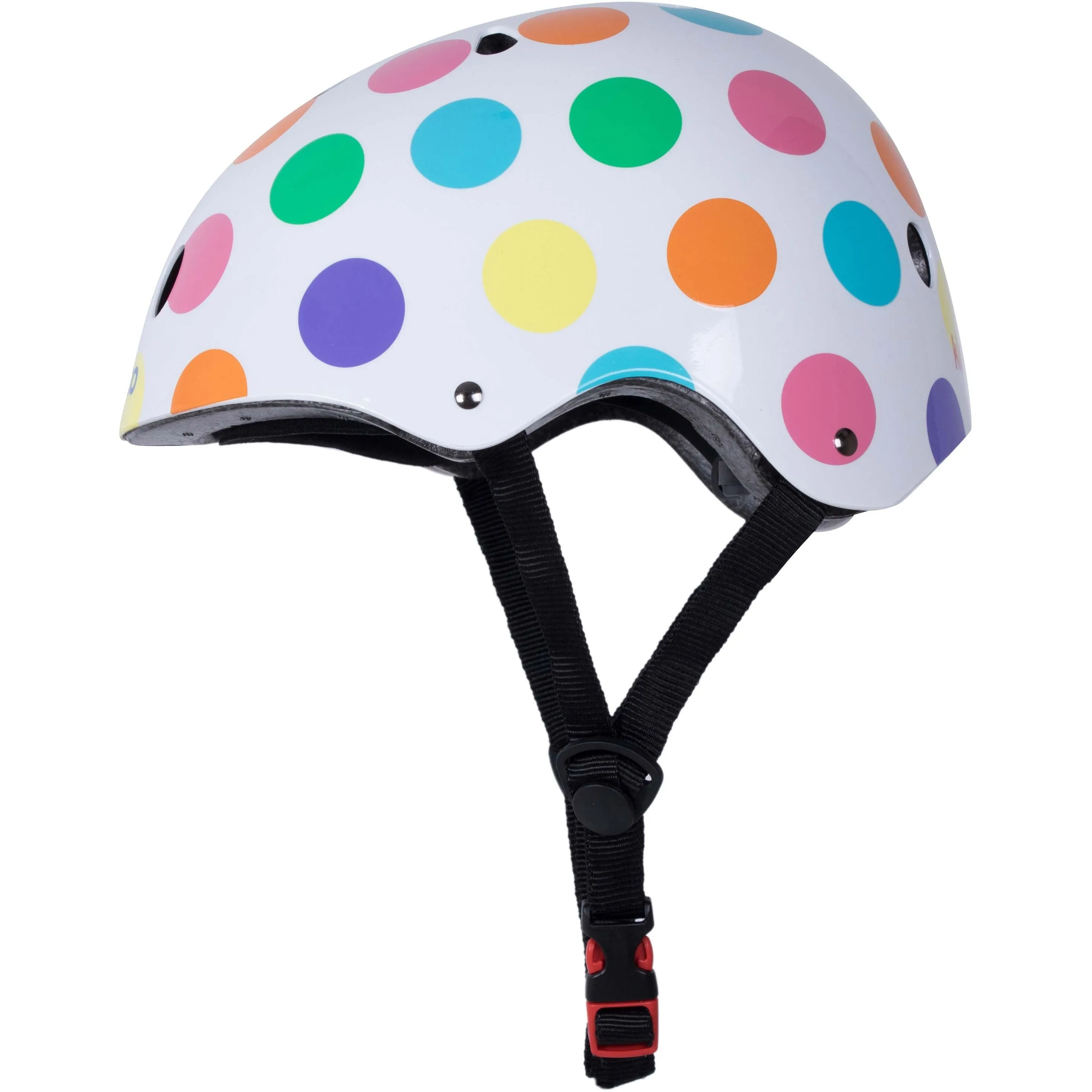 Pastel Dotty Bicycle Helmet