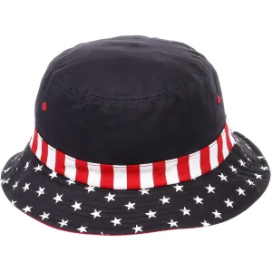 Patriotic America USA Bucket Hat