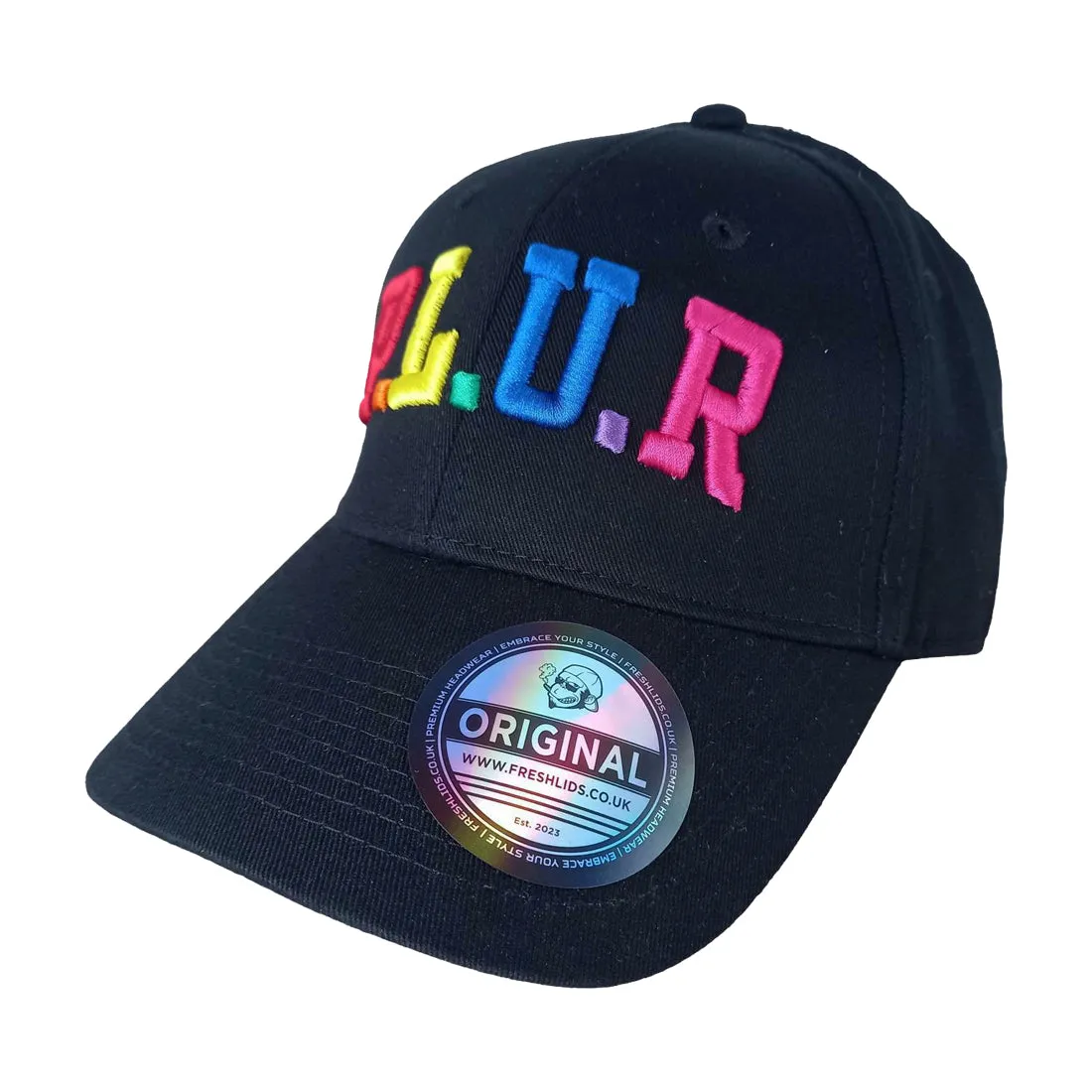 P.L.U.R Rainbow Baseball Cap