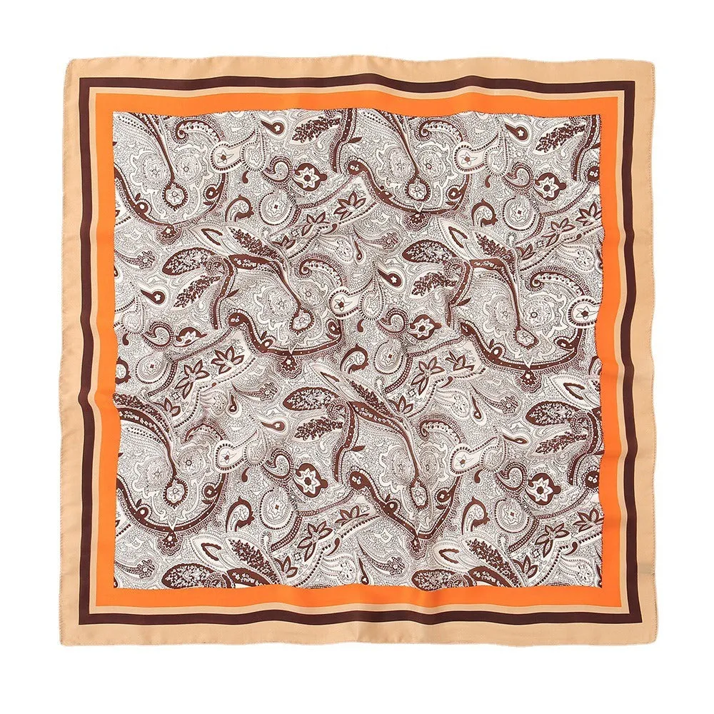 Pre Order:  Cashew Flower Square Scarf