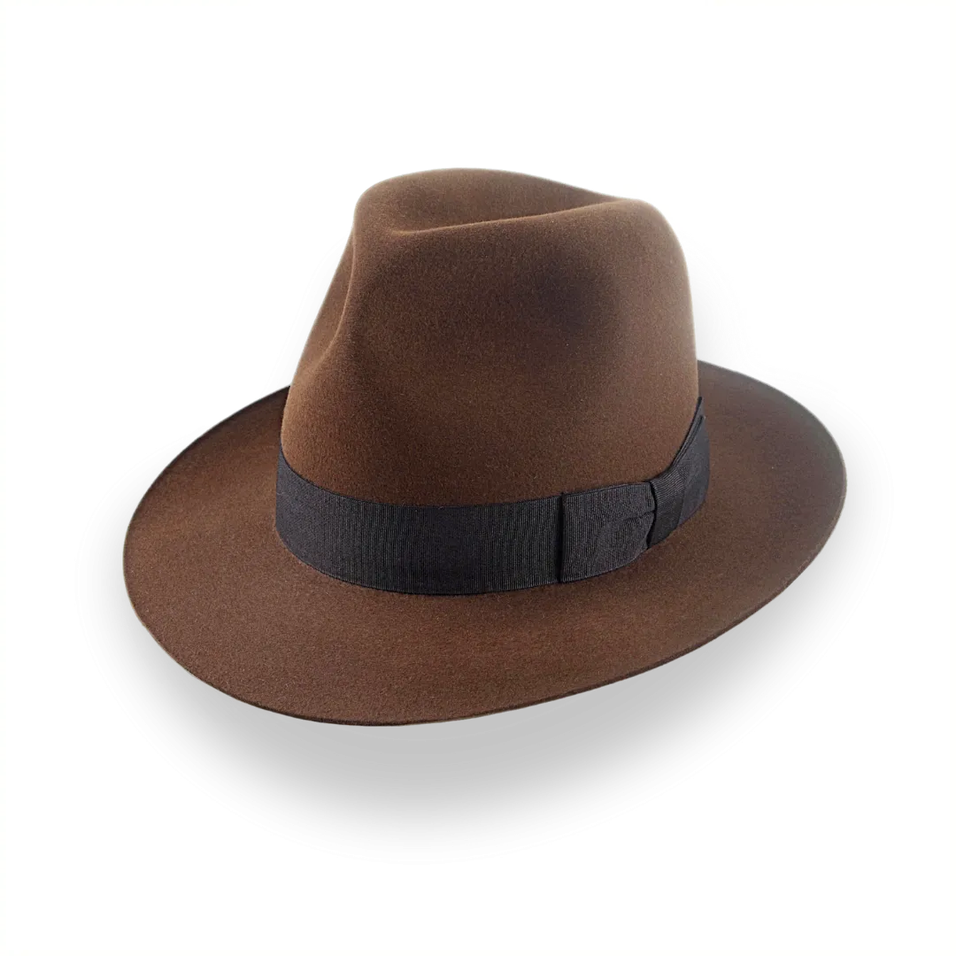 Raiders Brown Iconic Indiana Jones Style Fedora Hat | The Raider