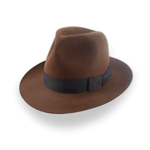 Raiders Brown Iconic Indiana Jones Style Fedora Hat | The Raider