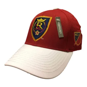 Real Salt Lake Adidas Climalite Maroon Structured FitMax 70 Baseball Hat (S/M)