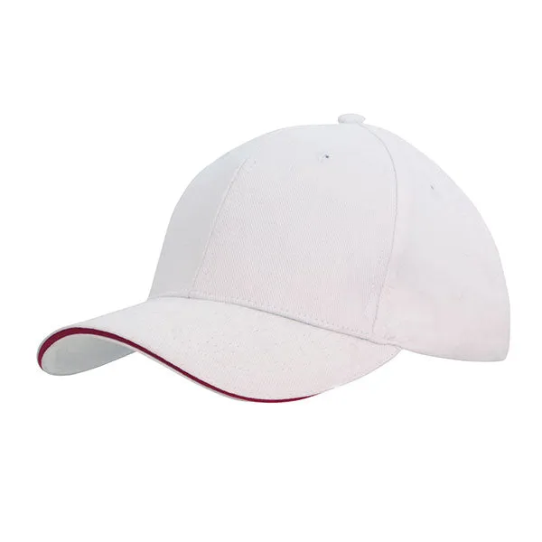 Sandwich Trim 6 Panel Baseball Cap