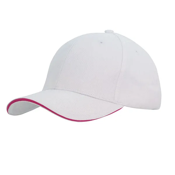 Sandwich Trim 6 Panel Baseball Cap