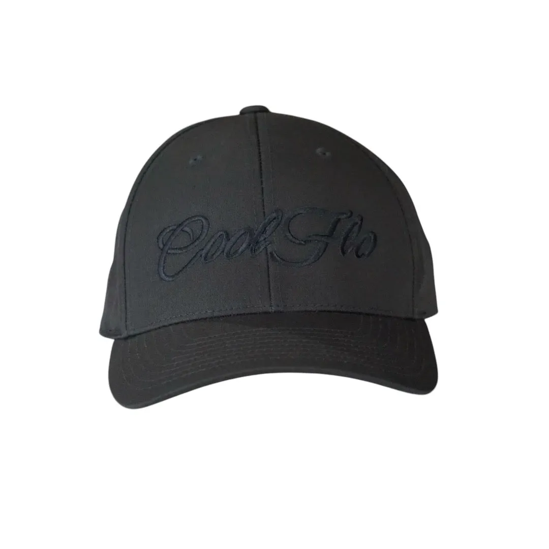 Script Baseball Cap - Charcoal