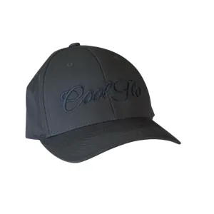 Script Baseball Cap - Charcoal