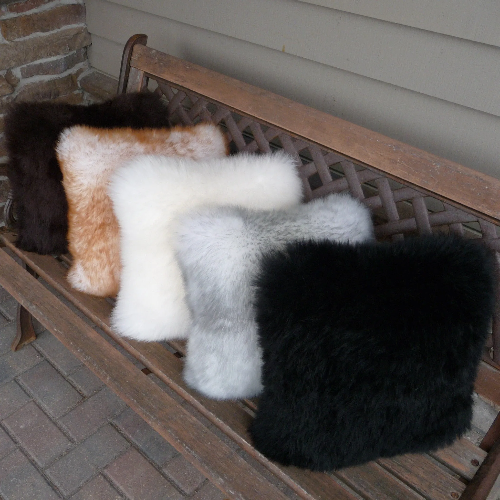 Sheepskin Cushion