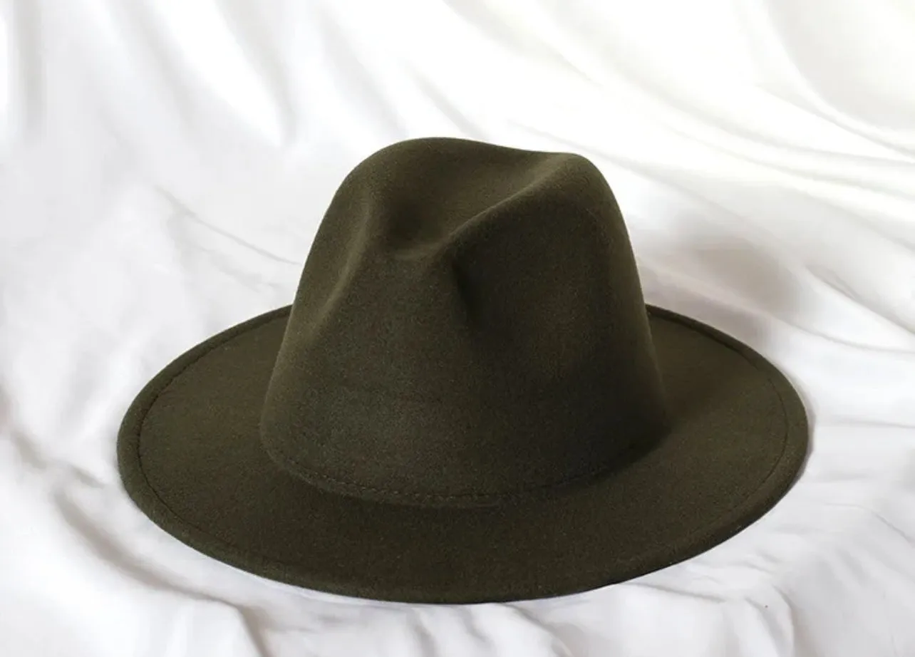 Solid Stiff Fedora