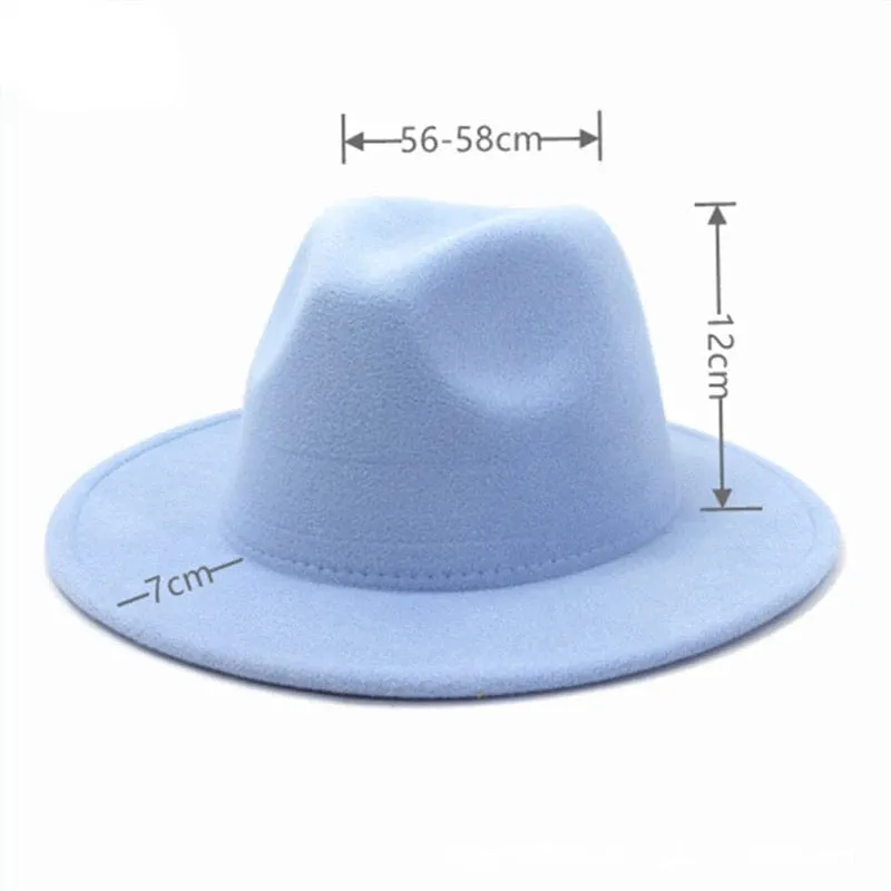 Solid Stiff Fedora