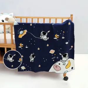 Spacewalk Cotton Knitted All Season AC Blanket