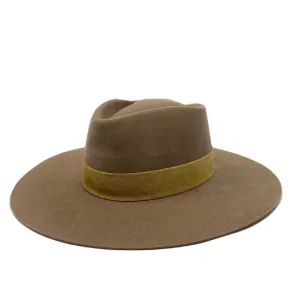 SYDNEY FELT FEDORA ROPE