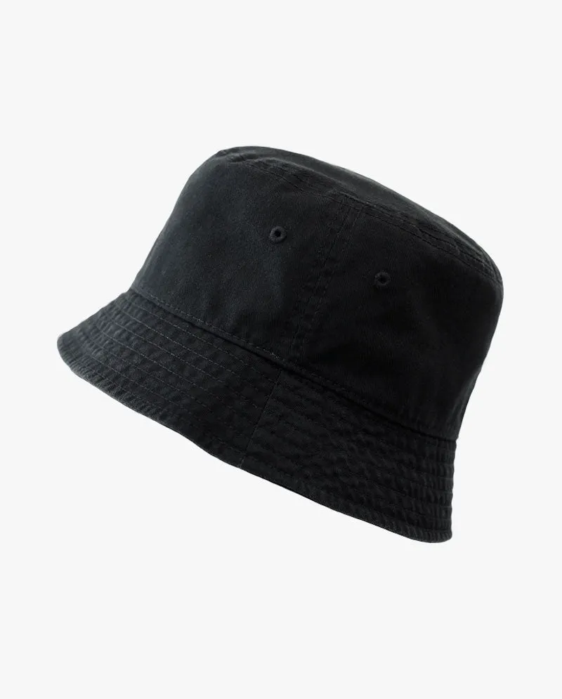 The Hat Depot - HipHop Style Fashion Low Angle Brim Cotton Bucket