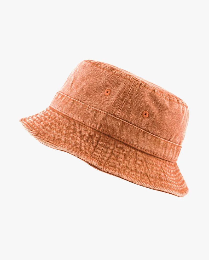 The Hat Depot - Pigment Cotton Bucket Hat