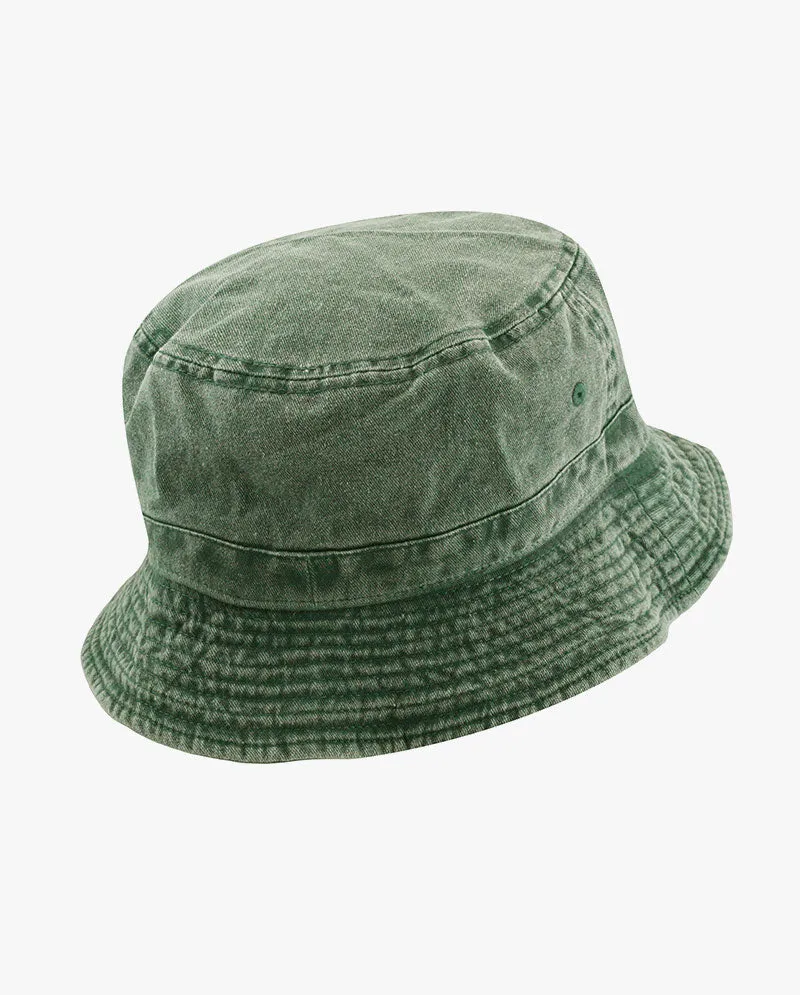 The Hat Depot - Pigment Cotton Bucket Hat