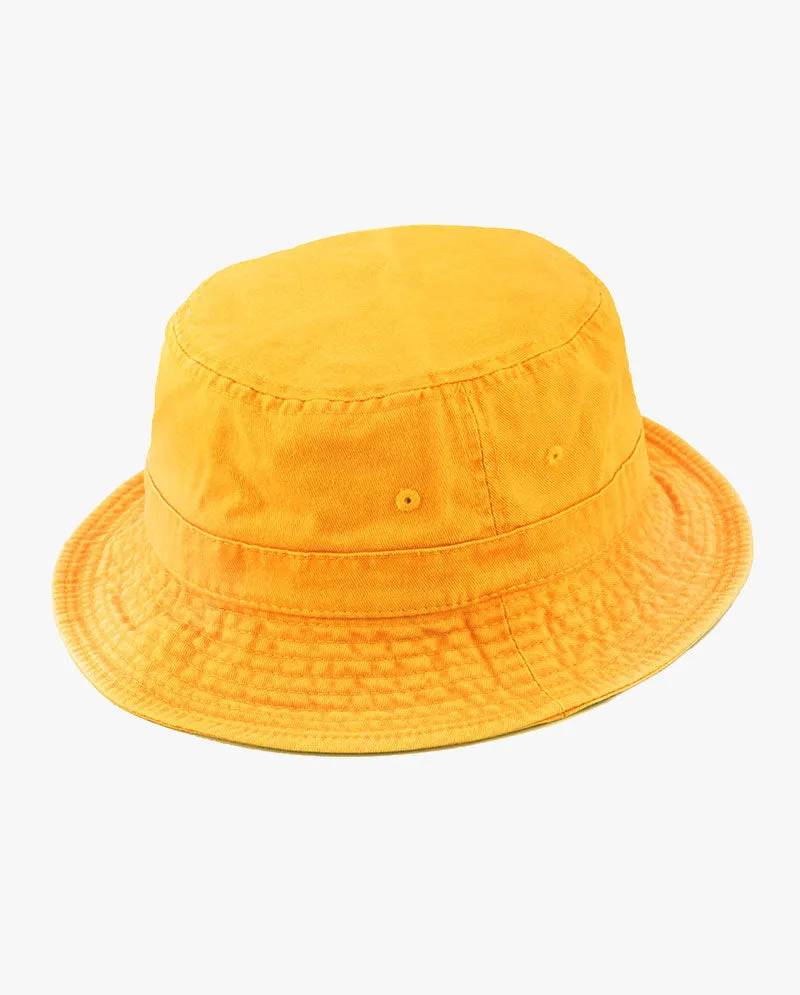 The Hat Depot - Pigment Cotton Bucket Hat