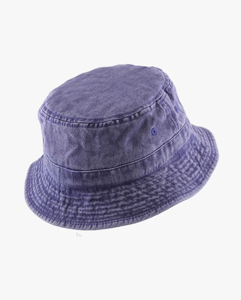 The Hat Depot - Pigment Cotton Bucket Hat