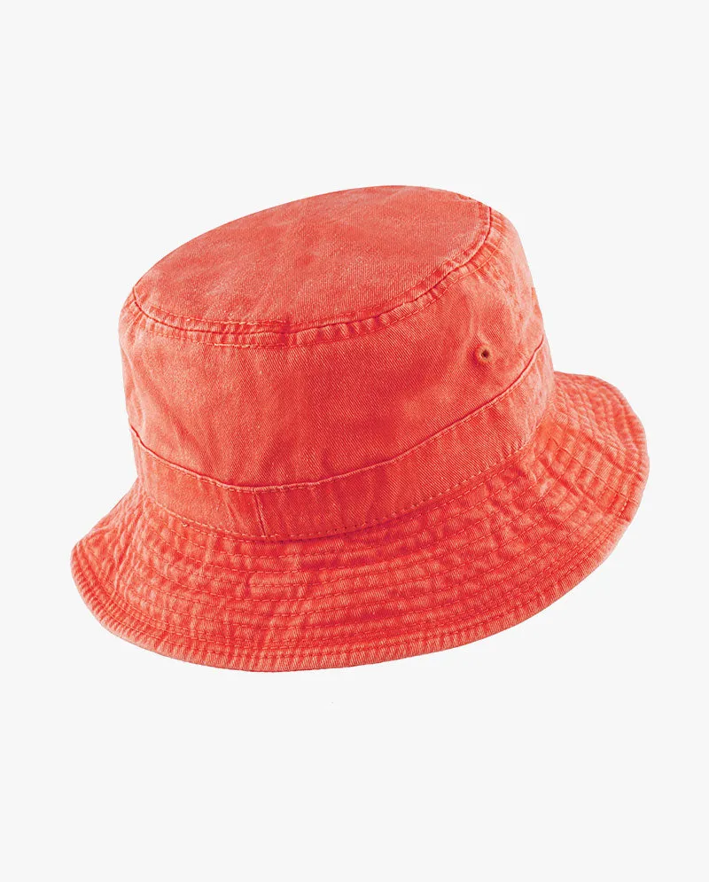 The Hat Depot - Pigment Cotton Bucket Hat