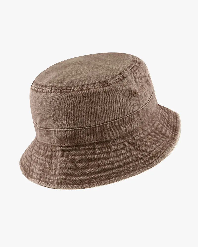 The Hat Depot - Pigment Cotton Bucket Hat